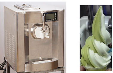 Paslanmaz çelik Mini dondurma makinesi tek lezzet sürekli olarak dağıtmak