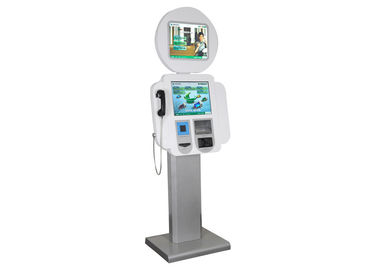 Robot Şekli Multimedya Kiosklar, Bar-kod Tarayıcı Ve Telefon S802