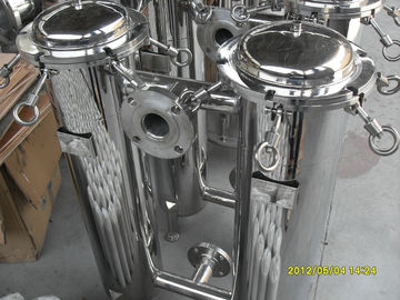 5&quot; endüstriyel Torbalı filtre konut için plastik kaplama, ASTM SS 304 / SS 316