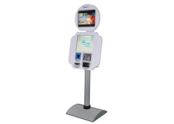 Robot Şekli Multimedya Kiosklar, Bar-kod Tarayıcı Ve Telefon S802