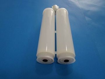 Yüksek hassasiyetli plastik tutkal şırınga varil, AB tutkal kartuşu, çift kartuş, epoksi kartuş