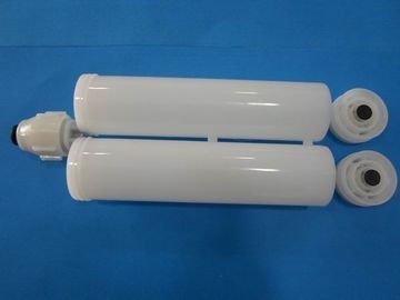 Yüksek hassasiyetli plastik tutkal şırınga varil, AB tutkal kartuşu, çift kartuş, epoksi kartuş