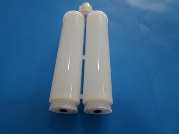 Yüksek hassasiyetli plastik tutkal şırınga varil, AB tutkal kartuşu, çift kartuş, epoksi kartuş