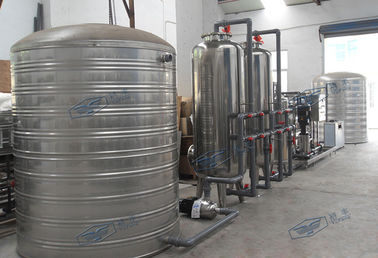 3.15kw Elektrik Saf Su Ro Sistemi Reverse Osmosis Su Filtresi 3000L / H