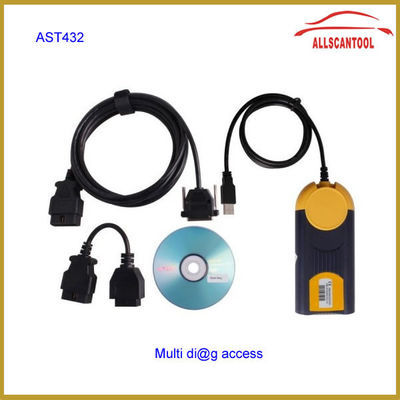 Çoklu Tanıma Erişimi OBDII Araç Teşhis Aracı J2534 2013.02V Pass-Thru Otomatik Teşhis Tarayıcısı