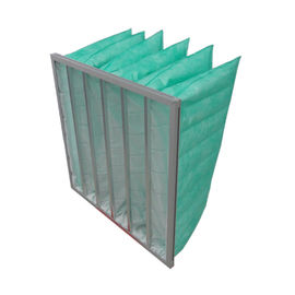 F5 - F8 Torba Filtre Gövdesi, Havalandırma Sentetik Hava Filtresi 595x595x500MM - 6P