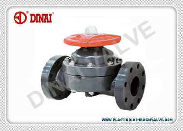 Endüstriyel PVDF Plastik Diyafram Vana / Diyafram Solenoid Vana