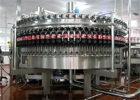 Kola / Sprite 6000BPH için Yüksek Hızlı Gazlı İçecek Üretim Hattı