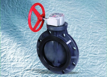 Termoplastik kelebek vana ASAHI tipi, 1 &quot;ila 24&quot;, gofret tipi, 1.0Mpa, UPVC, CPVC, PVDF, PP, PPH imal