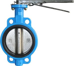 Pnömatik Aktüatör D373H-10K ile Metal Oturmalı Dökme Demir Kelebek Vanalar