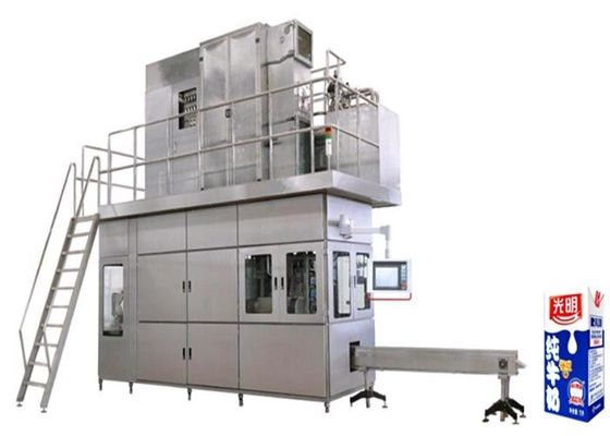 Yüksek Hızlı İçecek Paketleme Makinesi, Aseptik Tuğla Karton Suyu Dolum Makinesi